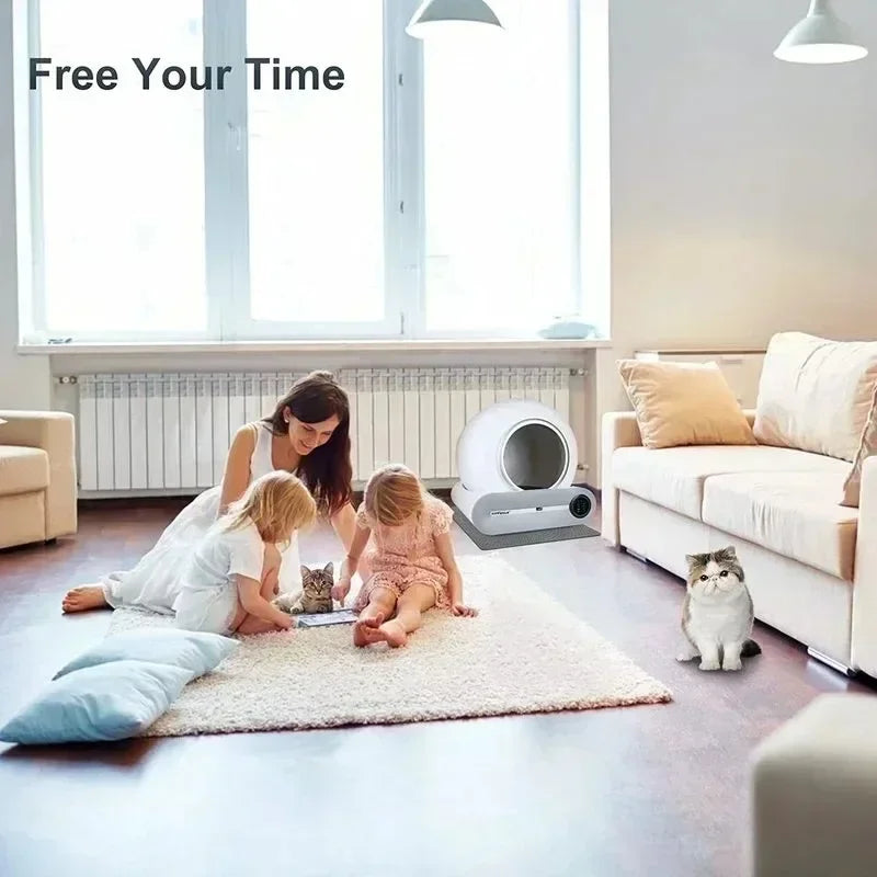 Self-Cleaning Litter Box