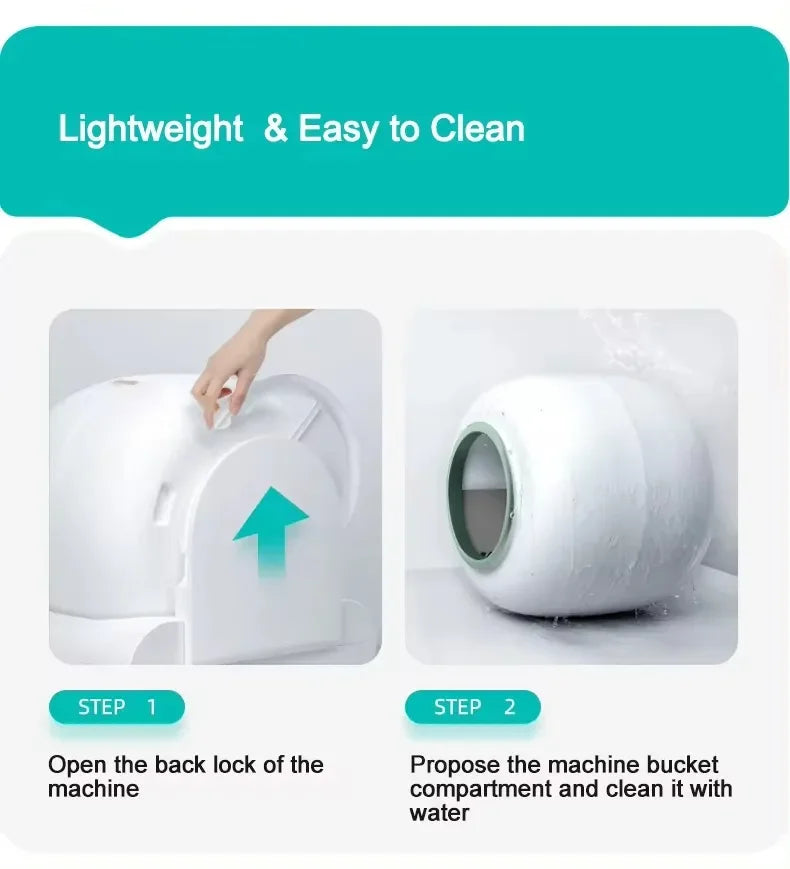 Self-Cleaning Litter Box