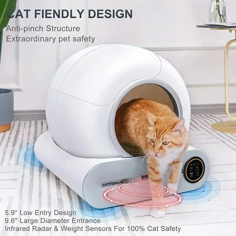 Self-Cleaning Litter Box