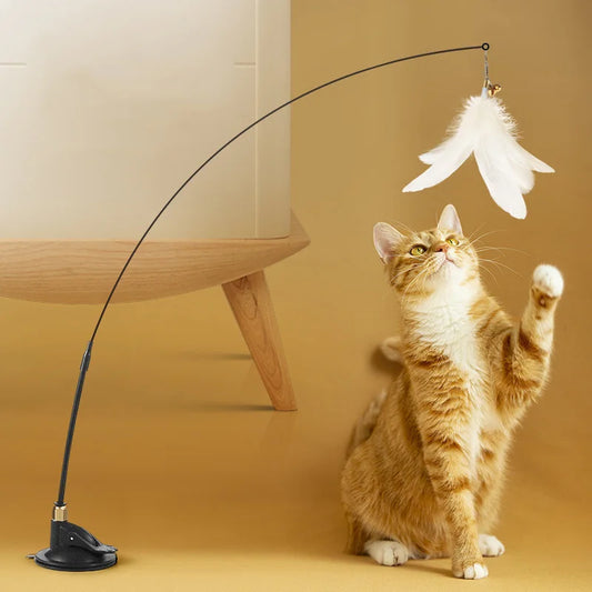Cat Teaser Suction Cup Toy